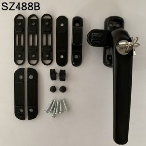 Casement Window Handle With Key SZ488B
