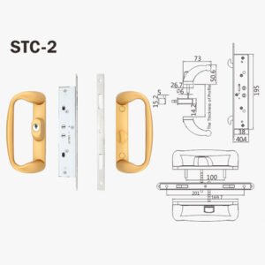 Sliding Patio Door Lock STC-2