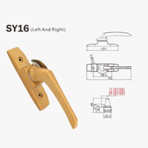 Window-Sash-Lock-SY16-dimension