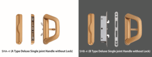 sliding door handle lock