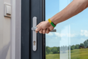 glass sliding door handle