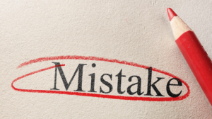 mistake